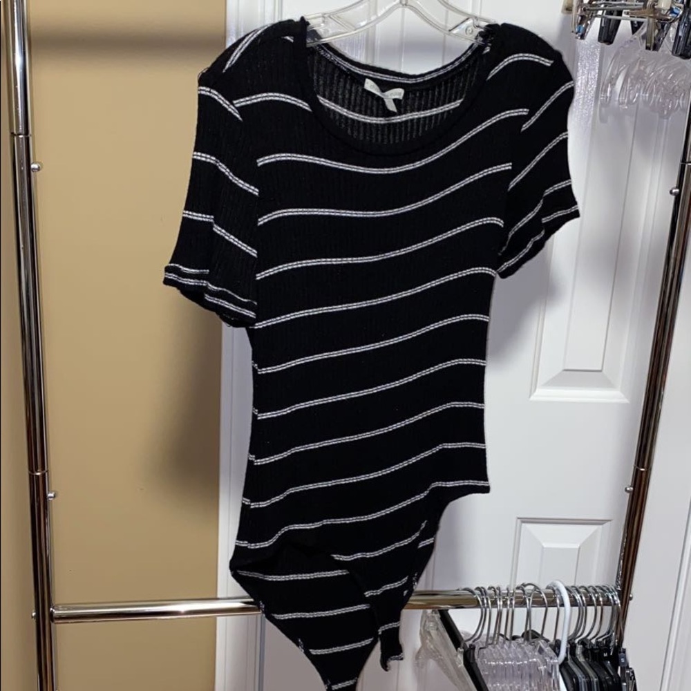 Striped Bodysuit
